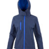 Ladies' TX Performance Hooded Softshell Jacket Result - navy royal