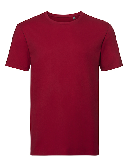 Men's Authentic Tee Pure Organic Russell - classic red