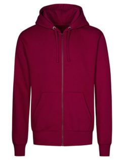 XO Hoody Jacket Men Promodoro - berry