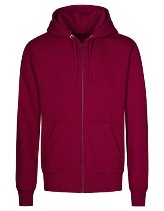 XO Hoody Jacket Men Promodoro - berry