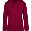 XO Hoody Jacket Women Promodoro - berry