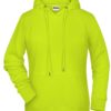 Ladies Bio Hoody - acid yellow