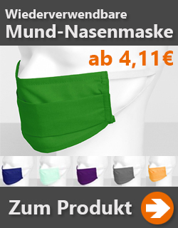 Mund-Nasenmasken bedruckbar